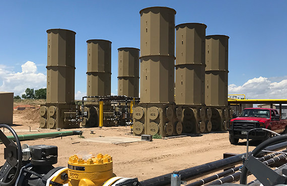 When there is insufficient natural gas combustion, it creates volatile hydrocarbons. 